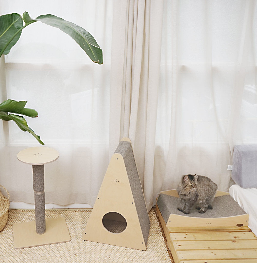 피타 고양이 스크래처 폴 1단