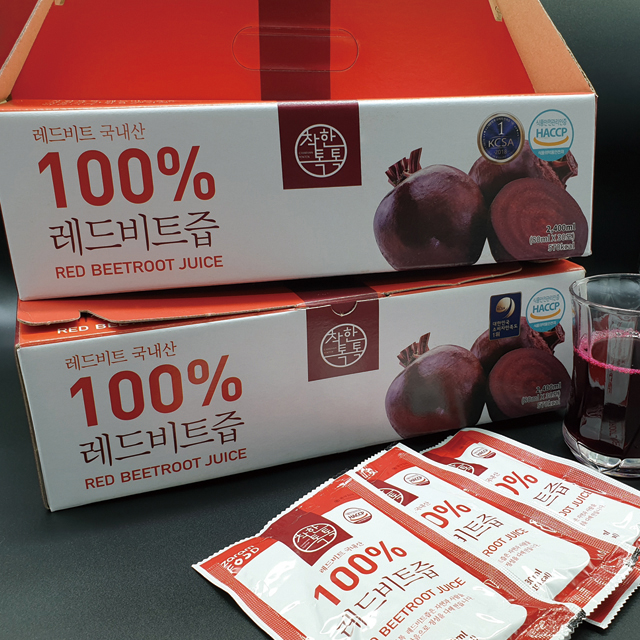 착한톡톡 레드 비트즙 80ml 60포