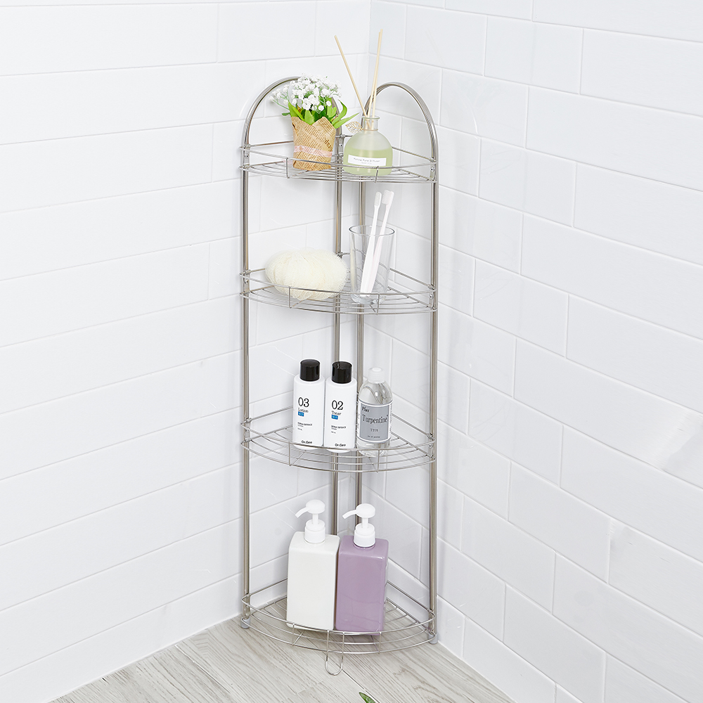 할메이드 스텐 욕실 코너선반 3단 소 - 상세 이미지 4