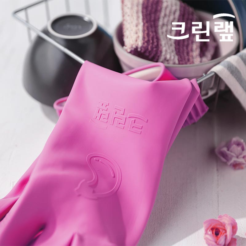 크린랲 크린 고무장갑 미니 / 소 / 중 / 대 / 특대 - 상품 이미지