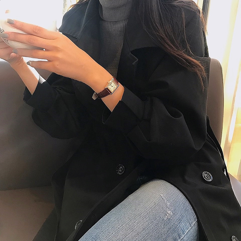 프렌치시크 심플 클래식 데일리 여자 가죽 시계(무료배송) 상세 이미지 31