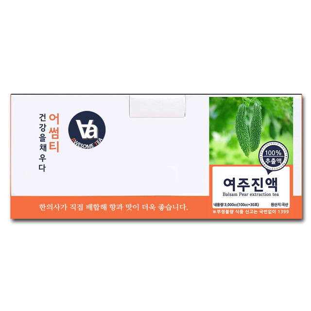 국산 건조 여주 즙 진액 100ml x 30포 - 상세 이미지 2