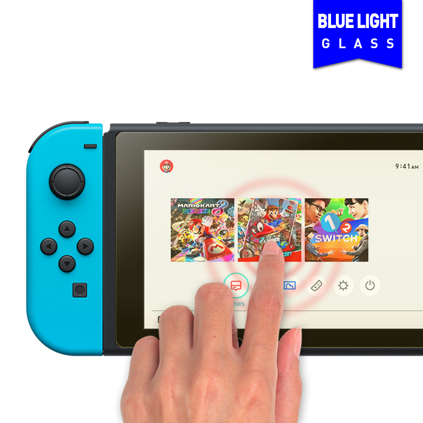 호후 닌텐도스위치 시력보호 강화유리 필름 액정보호(2매) - 상세 이미지 3