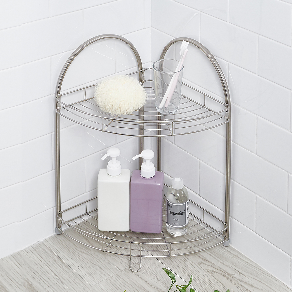 할메이드 스텐 욕실 코너선반 3단 소 - 상세 이미지 5