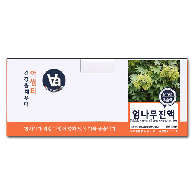 국산 엄나무(해동피) 즙 진액 100ml x 30포 - 상세 이미지 2