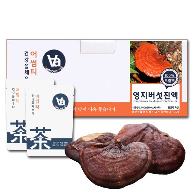 국산 영지버섯 즙 진액 100ml x 30포 - 상세 이미지 3