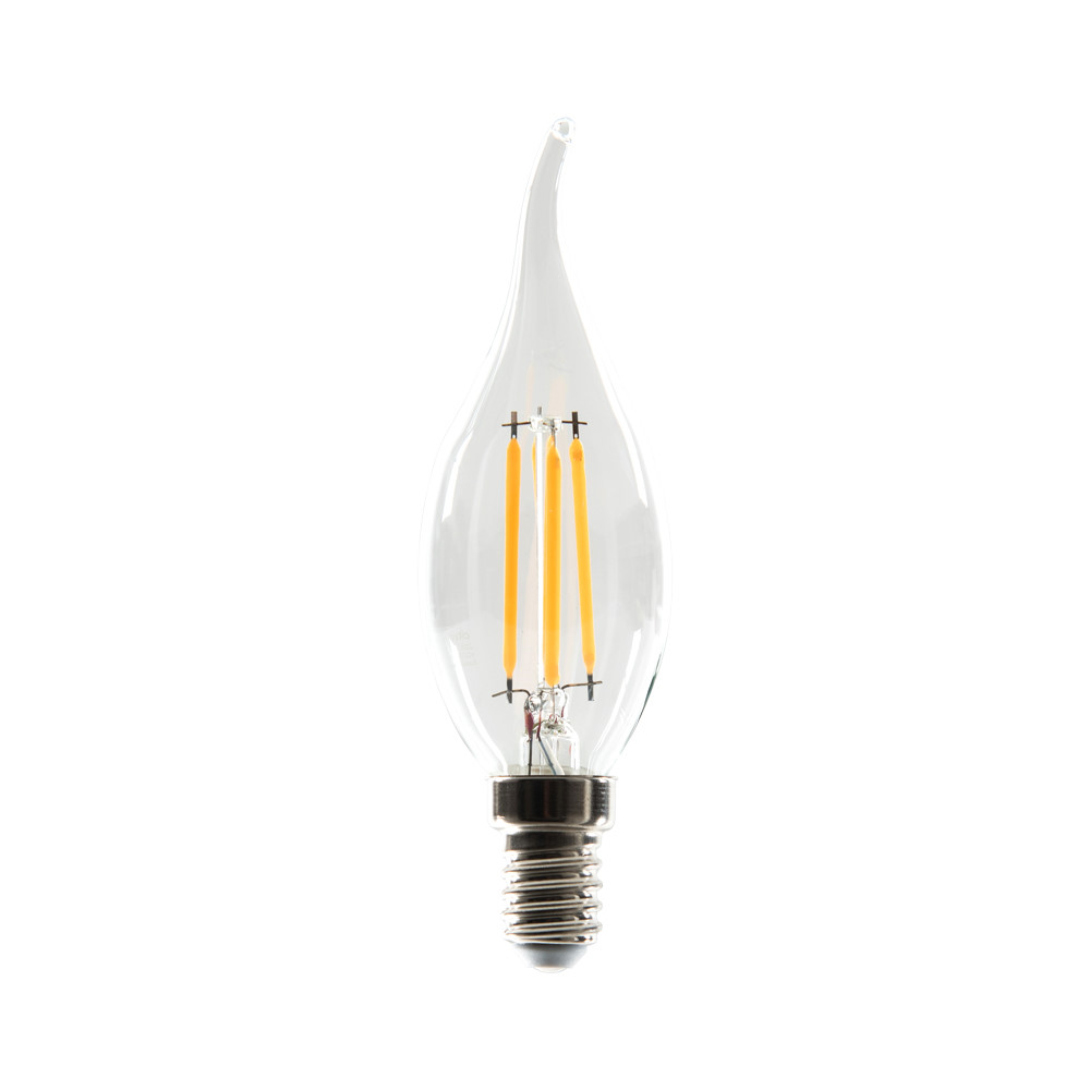 씨티 LED 투명 에디슨 플레임 촛대구 E14 3W - 상품 이미지
