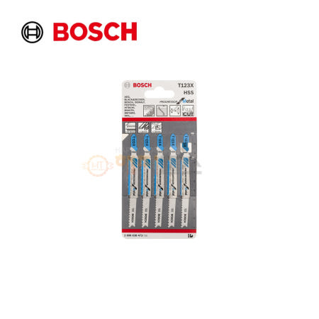 보쉬 직쏘날 직소날 철재용 T123X 직쏘 직소 5PC