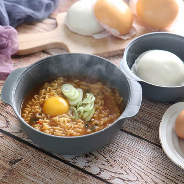 전자렌지 용기 모음 찜기1+1 밥용기 라면용기 냉동밥보관용기13p(275ml) - 상세 이미지 4