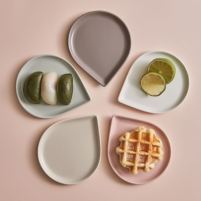 온반 물방울 디저트 접시(소) 앞접시