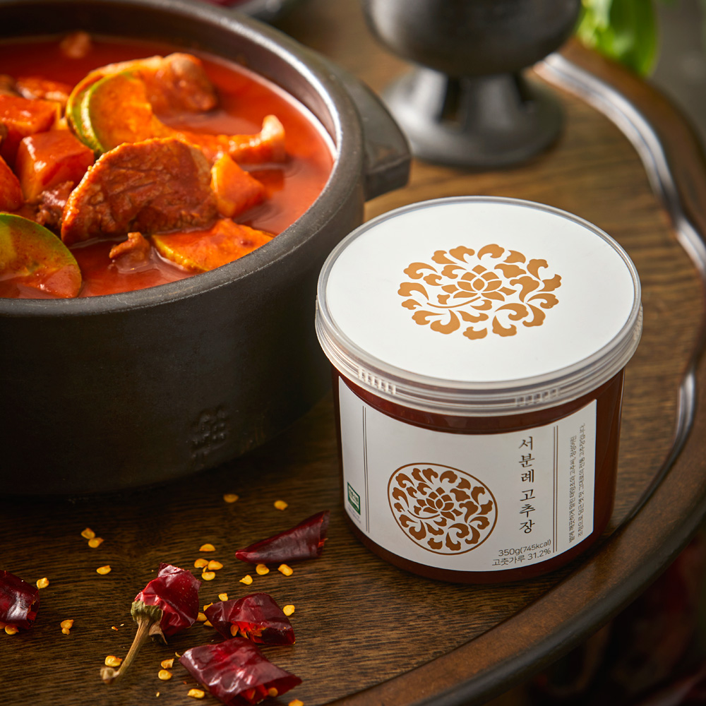 [서일농원] 서분례 명인 된장 350g + 서분례 명인 고추장 350g - 상세 이미지 5