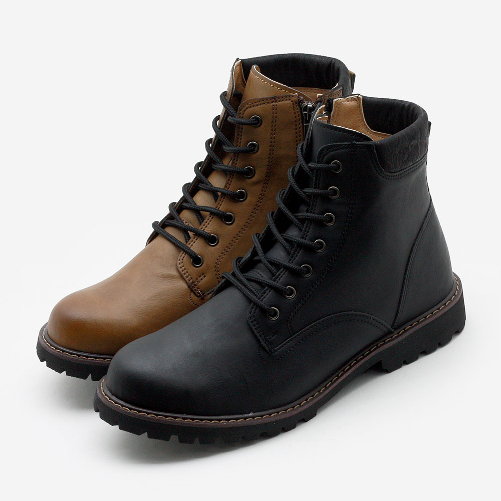 레트로 4cm 키높이 남자 워커 2color