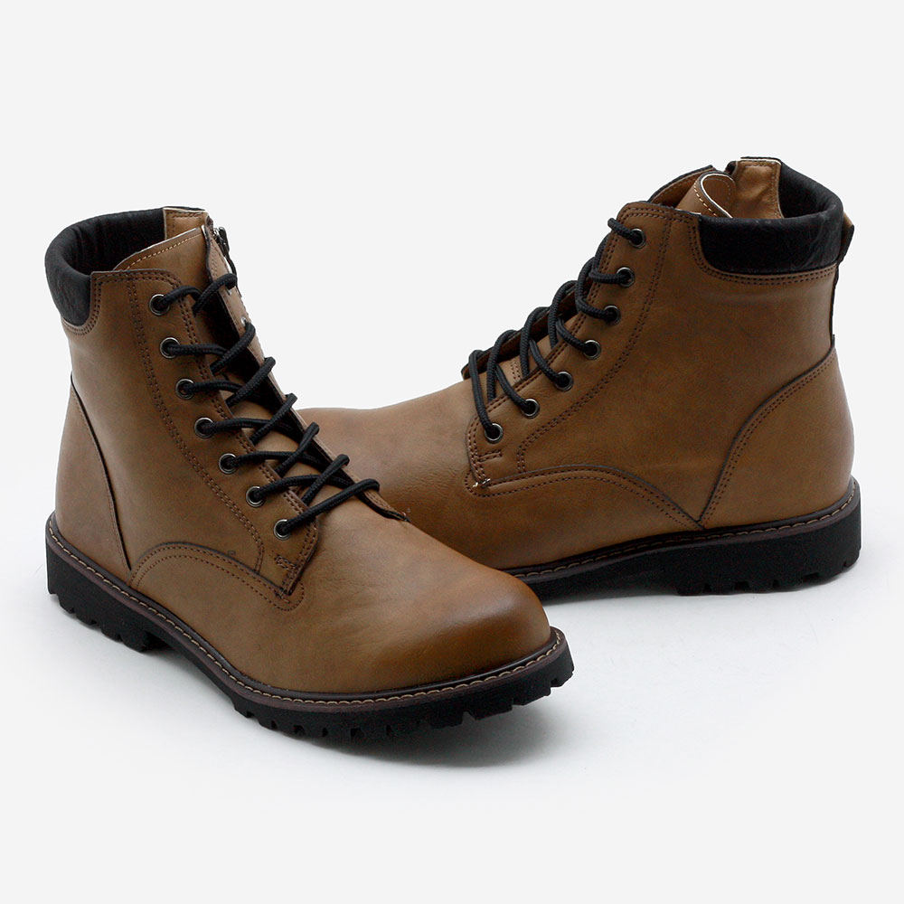 레트로 4cm 키높이 남자 워커 2color