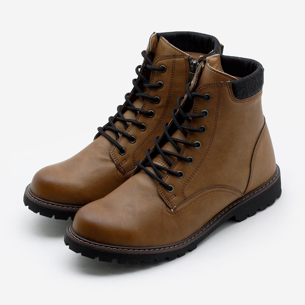 레트로 4cm 키높이 남자 워커 2color