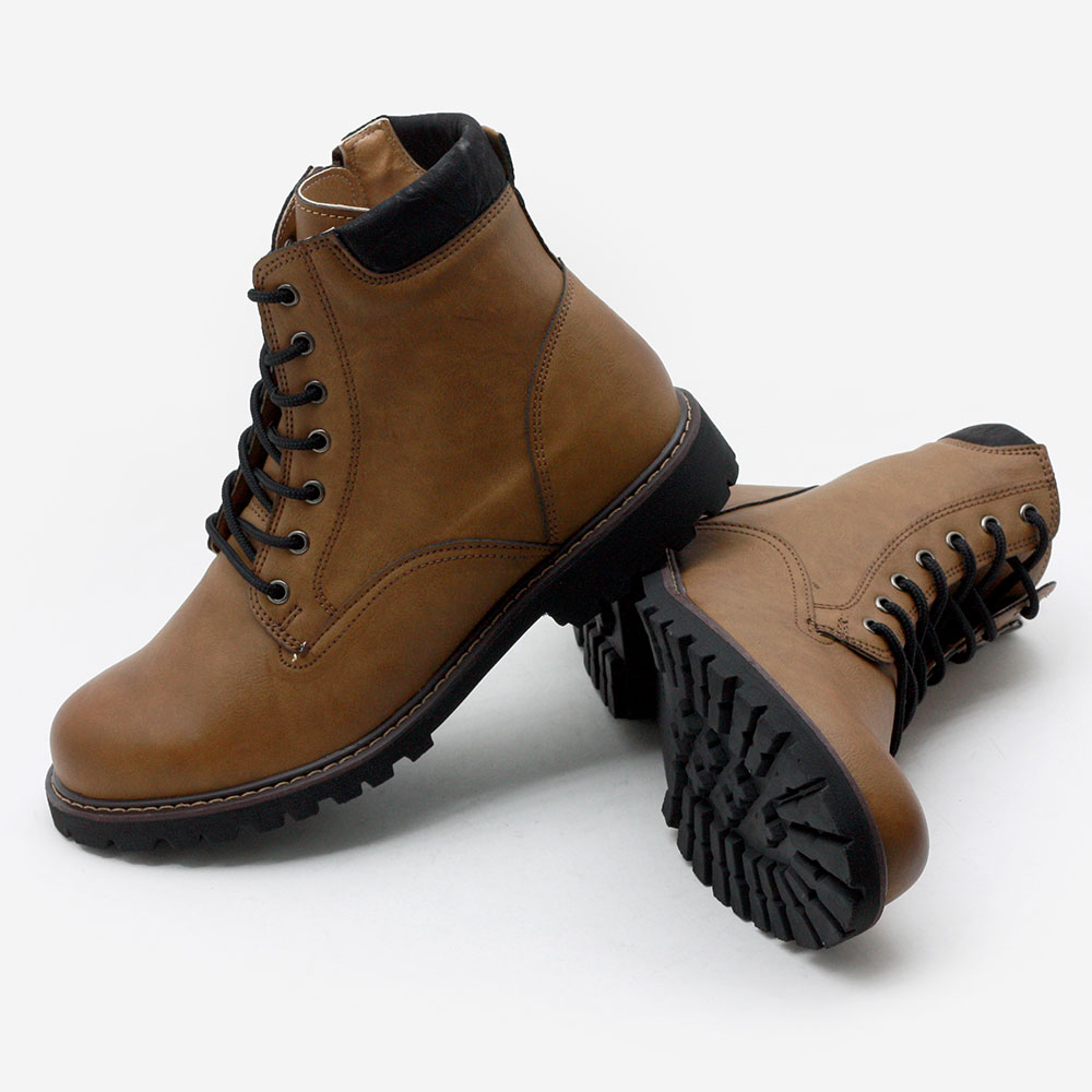 레트로 4cm 키높이 남자 워커 2color