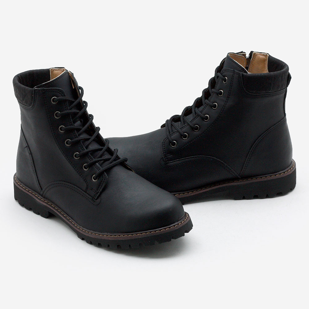 레트로 4cm 키높이 남자 워커 2color