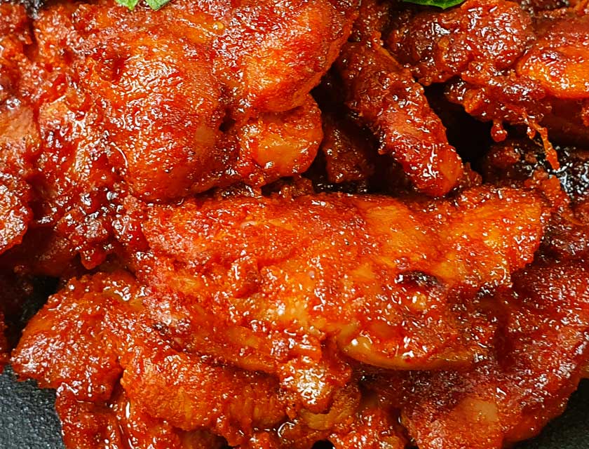 신선 숯불 춘천 닭갈비 1kg 캠핑음식 볶음용가능 이미지 7