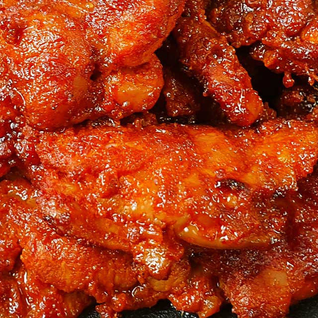 신선 숯불 춘천 닭갈비 1kg 캠핑음식 볶음용가능 이미지 8