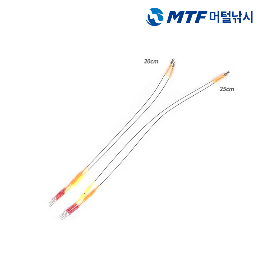 키우라 블랙코팅 갈치 와이어 케미 채비 KA732 KA733 - 상세 이미지 2