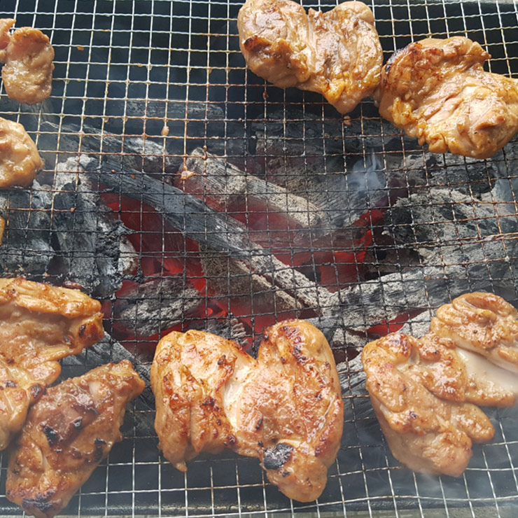 신선 숯불 춘천 닭갈비 1kg 캠핑음식 볶음용가능 이미지 6