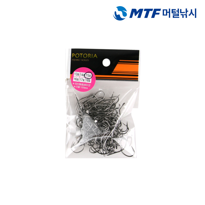 포토리아 세이코 등침 바늘 블랙 덕용 13호 14호 15호 - 상품 이미지