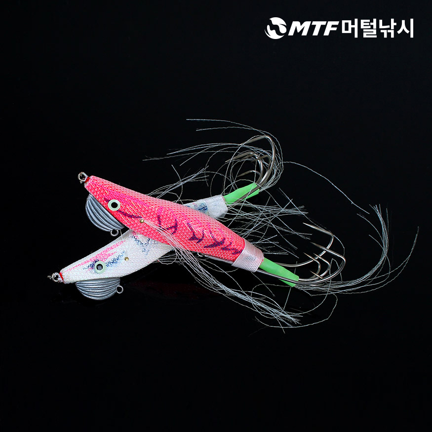 키우라 옥토퍼스 문어 전용 에기 축광실채용 4종 컬러 - 상품 이미지