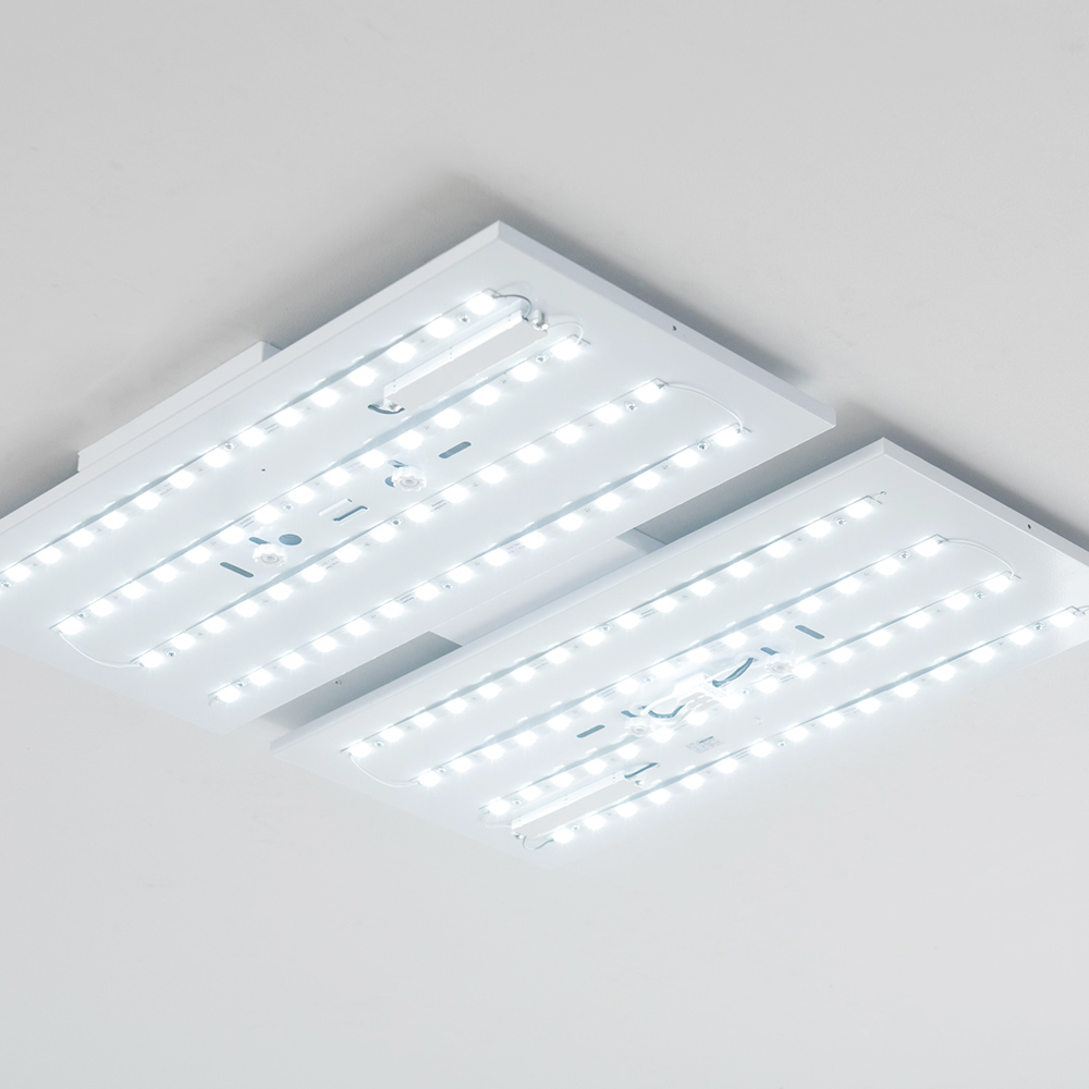 LED 폰토스 슬림 거실등 120W 블랙 주광 하얀빛 - 상세 이미지 3