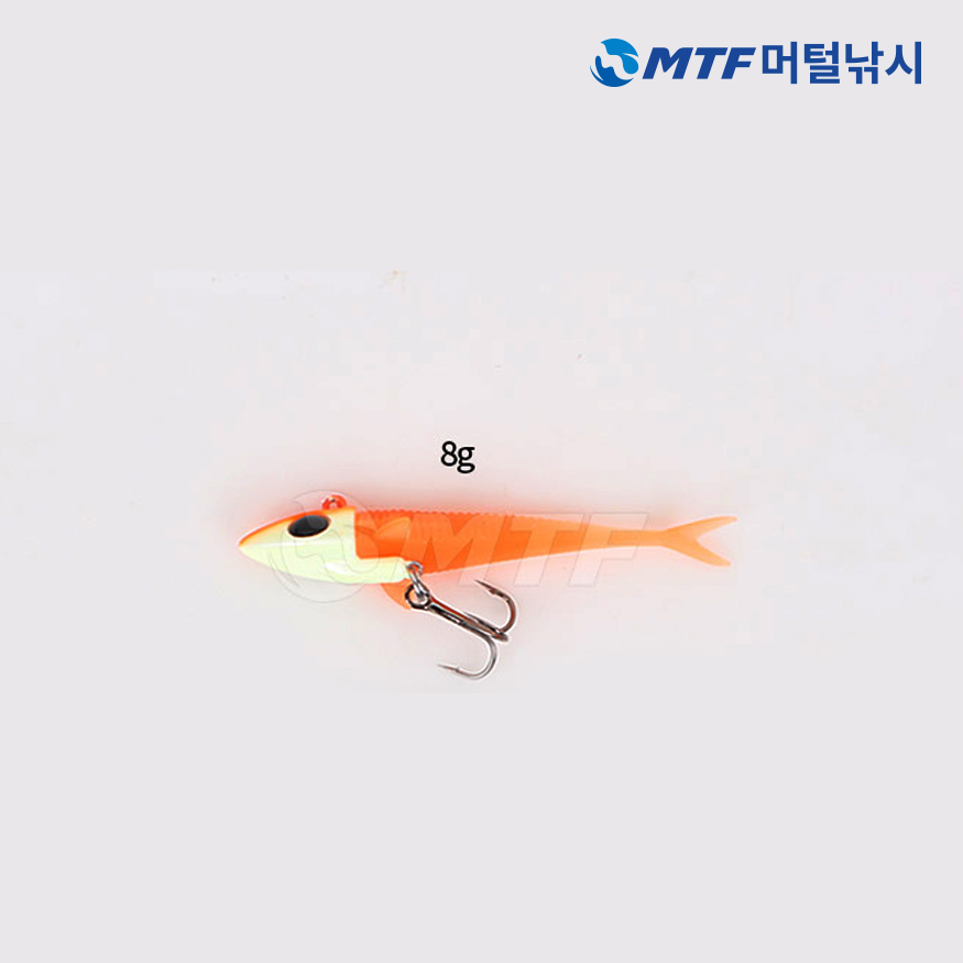 다미끼 봅슬레이지그 갈치 볼락 지그헤드 12g 축광 - 상세 이미지 2