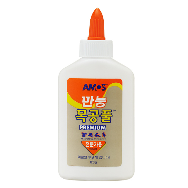 아모스 목공풀(120g x 1개) /초강력 접착 풀 - 상품 이미지