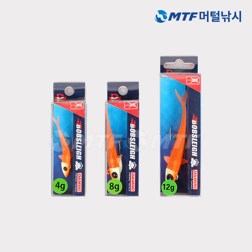 다미끼 봅슬레이지그 갈치 볼락 지그헤드 12g 축광 - 상세 이미지 3