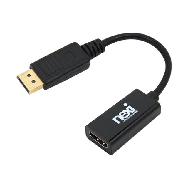 리버네트워크 넥시 4K DP to HDMI 변환 컨버터 젠더 60Hz 듀얼 모니터 전환