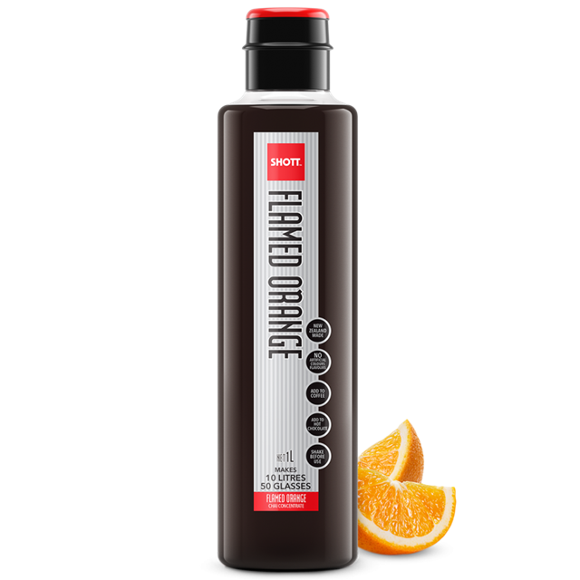 SHOTT 샷 플레임드오렌지시럽 1000ml