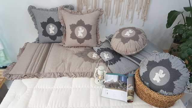 오월 천사 쇼파패드 3인용 4인용 깔개 흙 돌쇼파패드 매트 맞춤