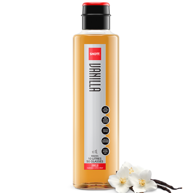 SHOTT 샷시럽 바닐라시럽 1000ml 바닐라라떼 - 상품 이미지