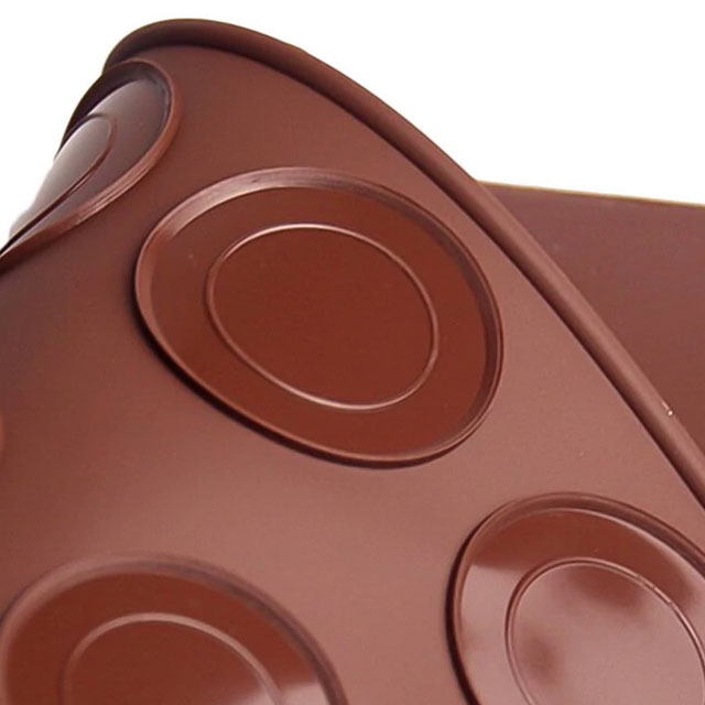 마카롱 만들기 원형 실리콘 시트 도안 매트 30구 / 48구 - 상세 이미지 2