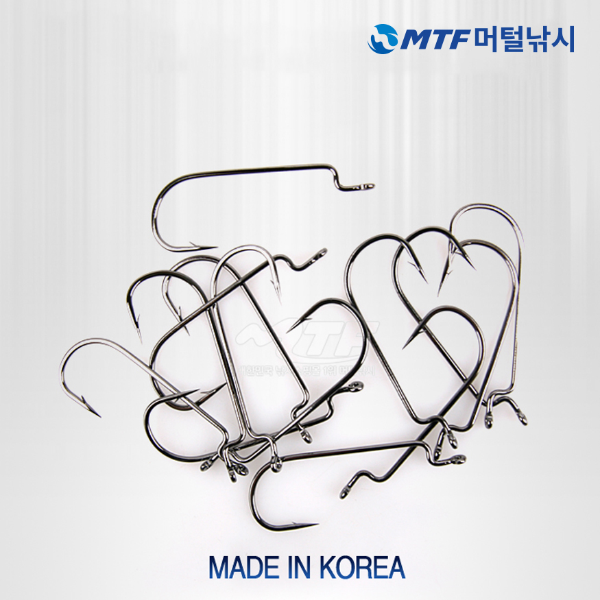 히카리 몬스터 오프셋 배스 광어 다운샷 바늘 KS-202 - 상세 이미지 5