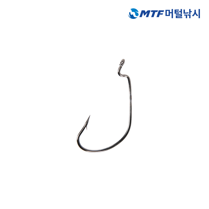 썬베이트 와이드훅 블랙 루어 배스 광어 바늘 - 상세 이미지 4