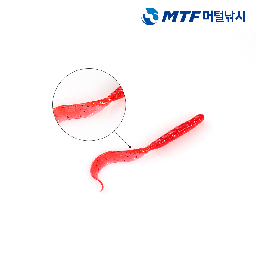 다미끼 리치테일 4인치 배스웜 우럭웜 - 상세 이미지 3