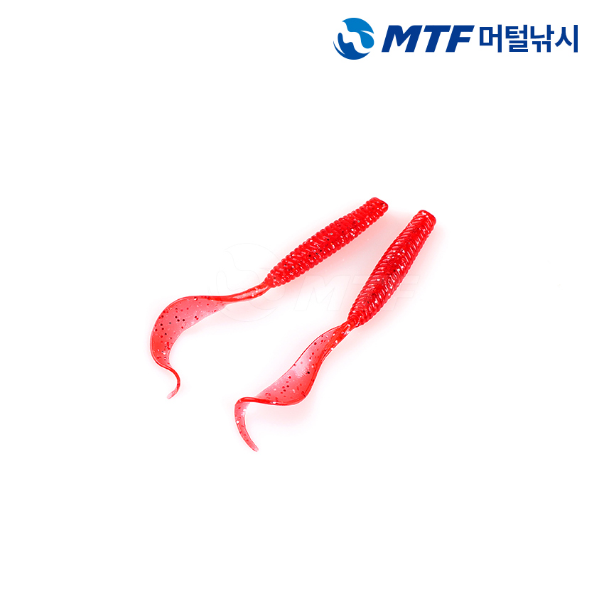 다미끼 리치테일 4인치 배스웜 우럭웜 - 상품 이미지