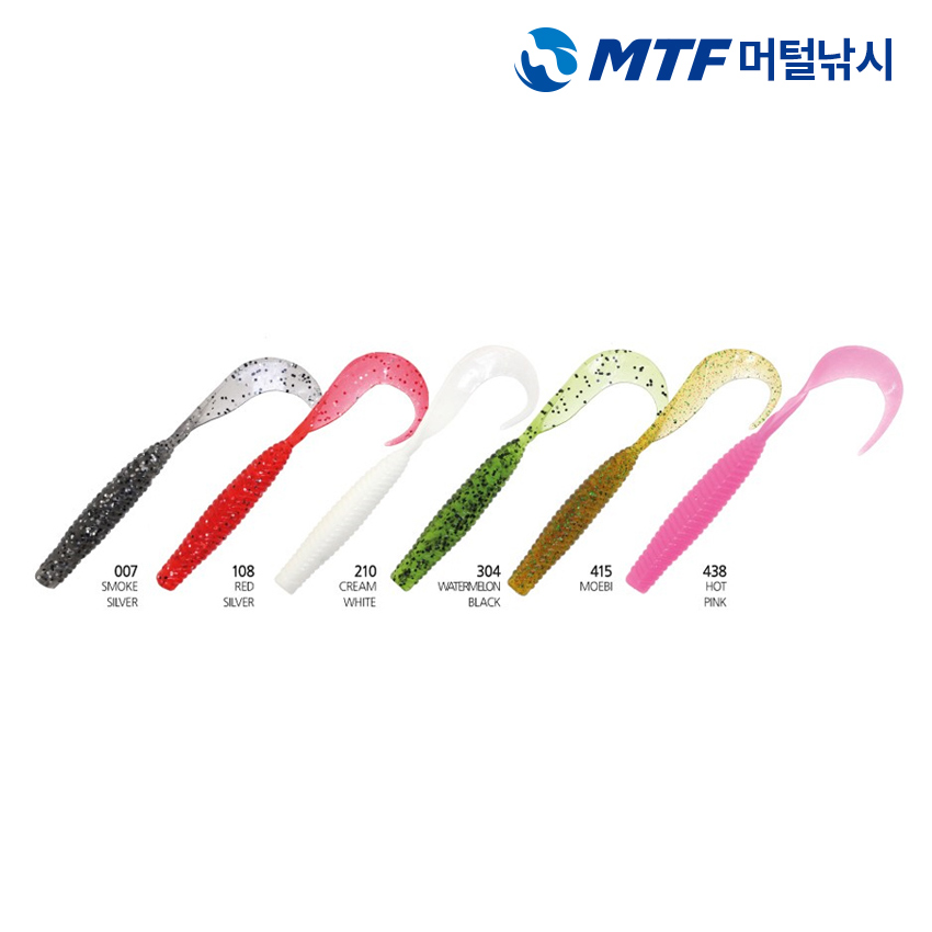 다미끼 리치테일 4인치 배스웜 우럭웜 - 상세 이미지 5