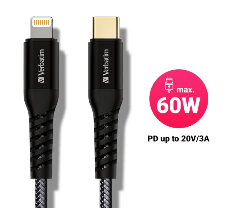 버바팀 USB C to 라이트닝 정품인증 고속 충전 케이블