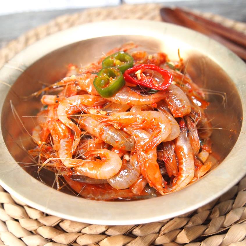 생새우무침 생새우젓 250g 새우양념젓 새우젓 민물새우 토하 새뱅이 밥반찬