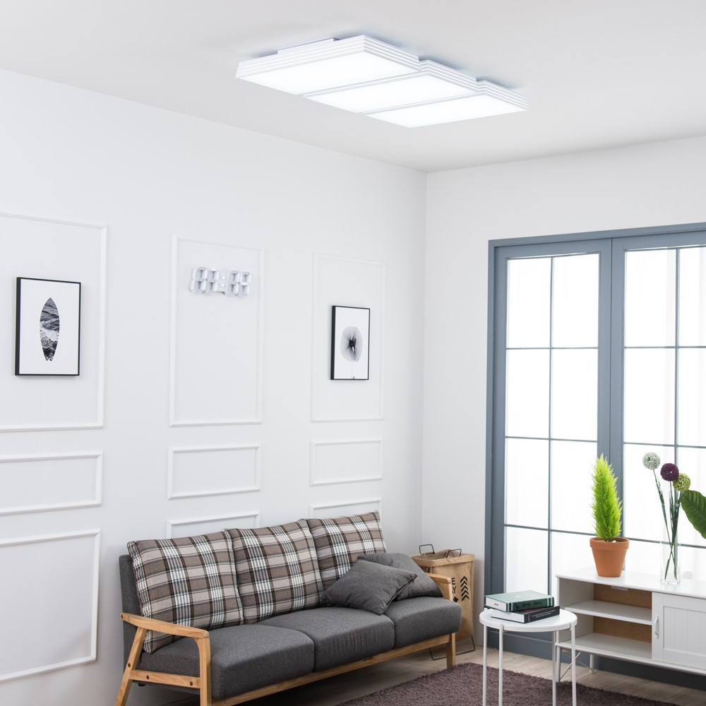 LED 포라인 거실등 150W 화이트 - 상품 이미지