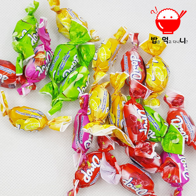 수입캔디 드롭 어소티드 소프트 캔디 캔디 구매팁 1kg 캔디 리뷰