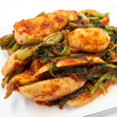 한백김치 총각김치 2kg 3kg 5kg 10kg - 달큰아삭 맛있는 알타리김치 이미지 2