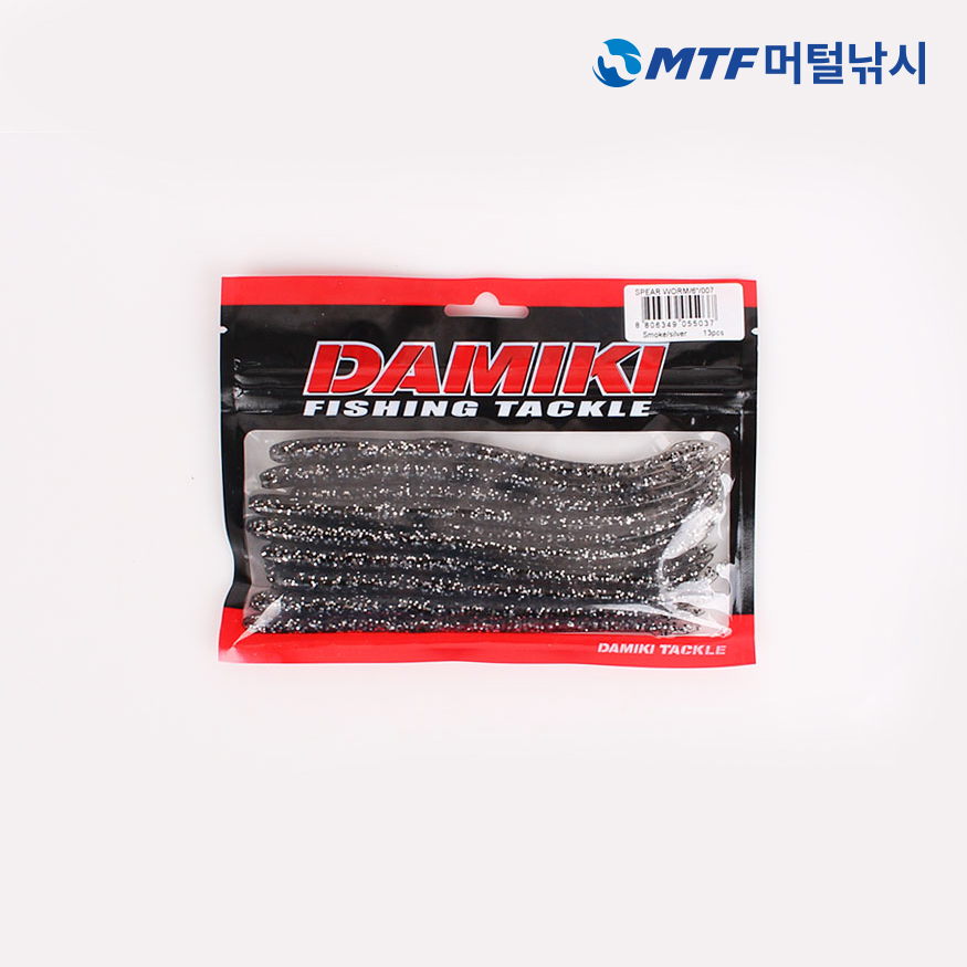 다미끼 스피어 웜 6인치 배스웜 소프트베이트 - 상세 이미지 4