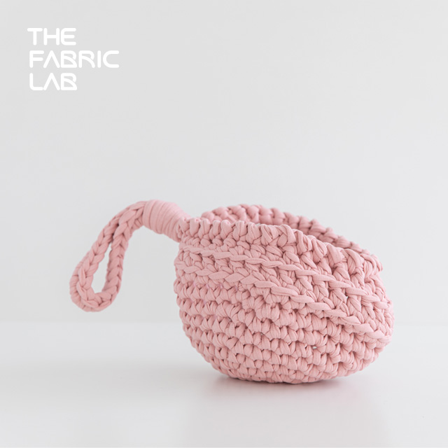 [DIY/동영상] 패브릭얀 행잉바스켓 키트/코바늘 뜨개질 가방 소품 손뜨기 - 상세 이미지 3