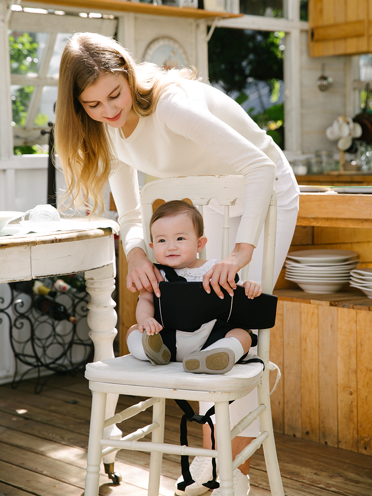 메리튠 얼티밋 사계절 휴대용부스터 경량 편한 명품 어부바 아기띠, 색상선택