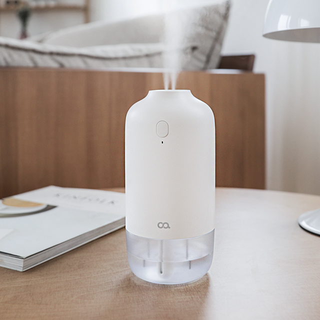 오아 듀얼미스트 무선 미니 사무실 탁상용 차량 휴대용 책상 가습기 USB 텀블러 충전식
