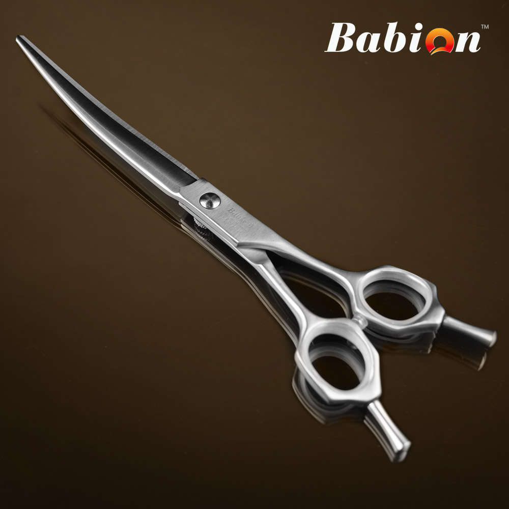 바비온 ML 강아지 애견 커브 가위 미용가위 M4-751C 18.5cm(7.5인치) 이미지 3
